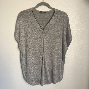 Half Zip Blouse